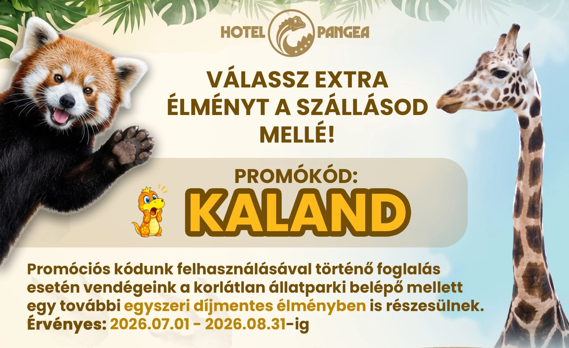 KALAND | Válassz extra élményt a szállásod mellé!