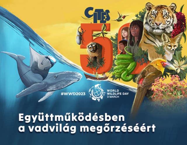 Ma van a Vadvilág Világnapja-- 50 éves a CITES